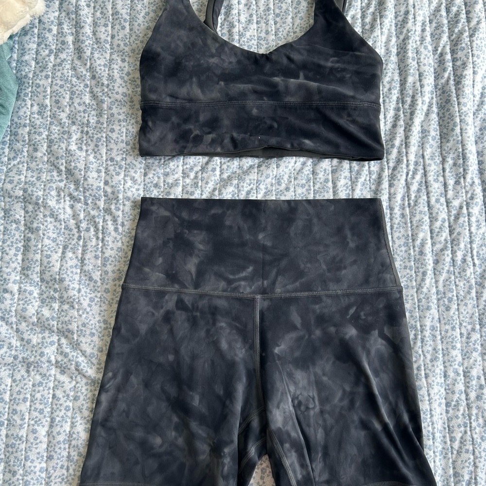 lululemon athletica diamond dye align set